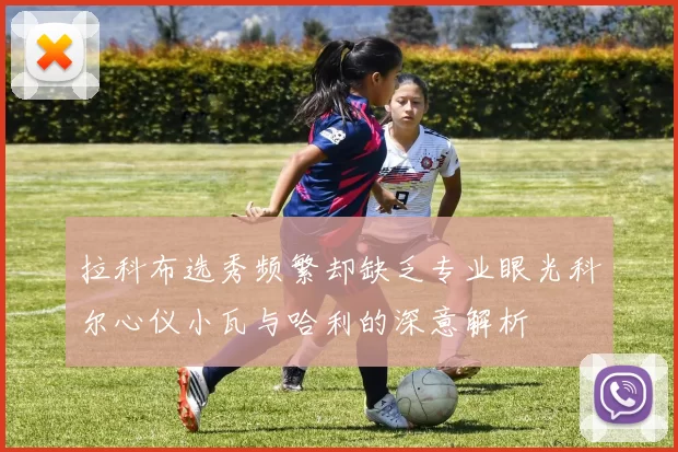 拉科布选秀频繁却缺乏专业眼光科尔心仪小瓦与哈利的深意解析